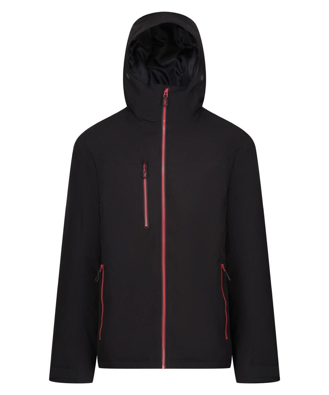 Regatta Professional Navigate waterproof insulated jacket RG580 - Black Classic Red - Customisable Jacket