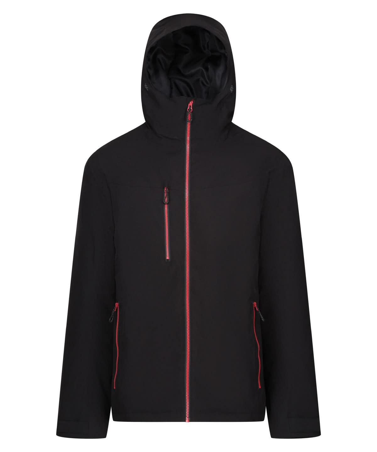 Regatta Professional Navigate waterproof insulated jacket RG580 - Black Classic Red - Customisable Jacket
