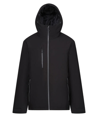 Regatta Professional Navigate waterproof insulated jacket RG580 - Black Seal Grey - Customisable Jacket