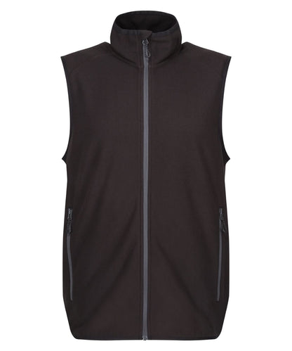 Regatta Professional Navigate fleece bodywarmer RG583 - Black Seal Grey - Customisable Bodywarmers