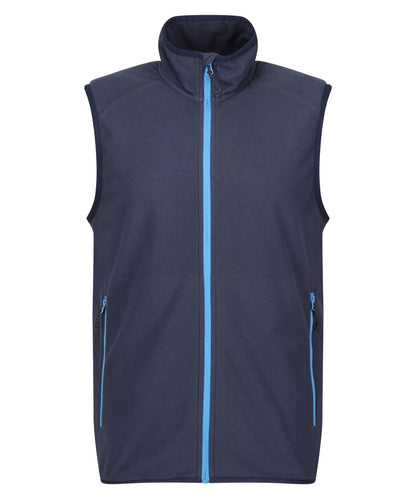 Regatta Professional Navigate fleece bodywarmer RG583 - Navy French Blue - Customisable Bodywarmers
