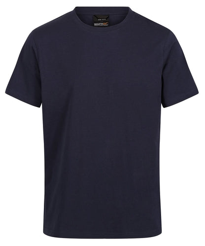 Regatta ProfeShort Sleeveional Pro soft touch cotton t shirt RG618 - Navy - Customisable T-Shirt