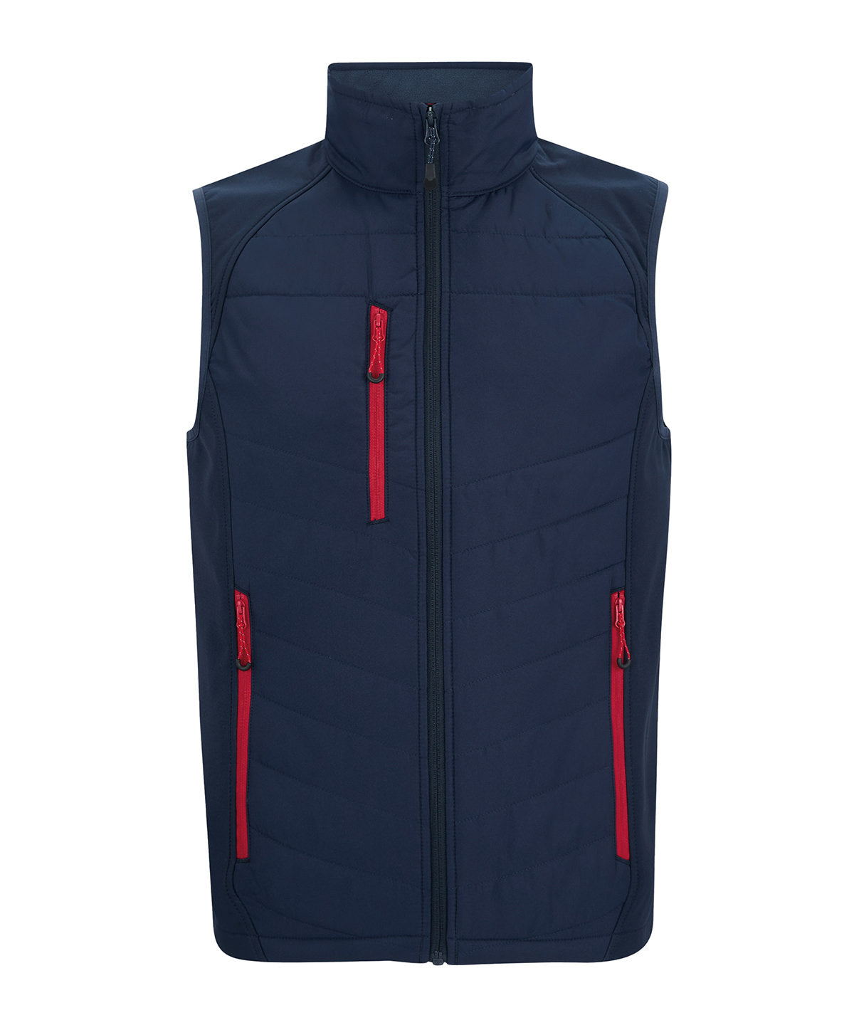Pro universal bodywarmer - RG643 - Navy Classic Red - Customisable Gilets &amp; Body Warmers