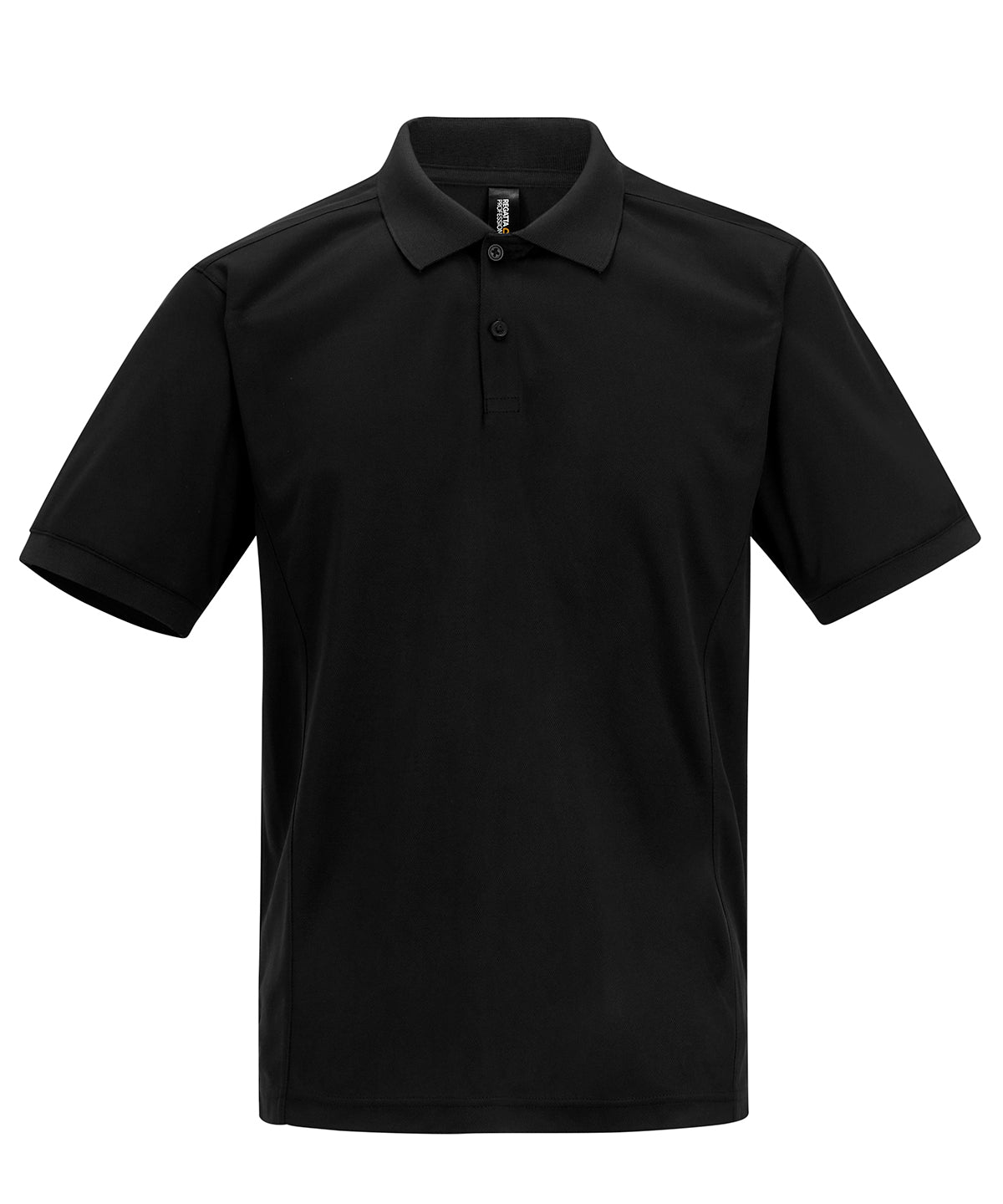 Recycle.me piqué polo shirt - RG684 - Black - Customisable Polos