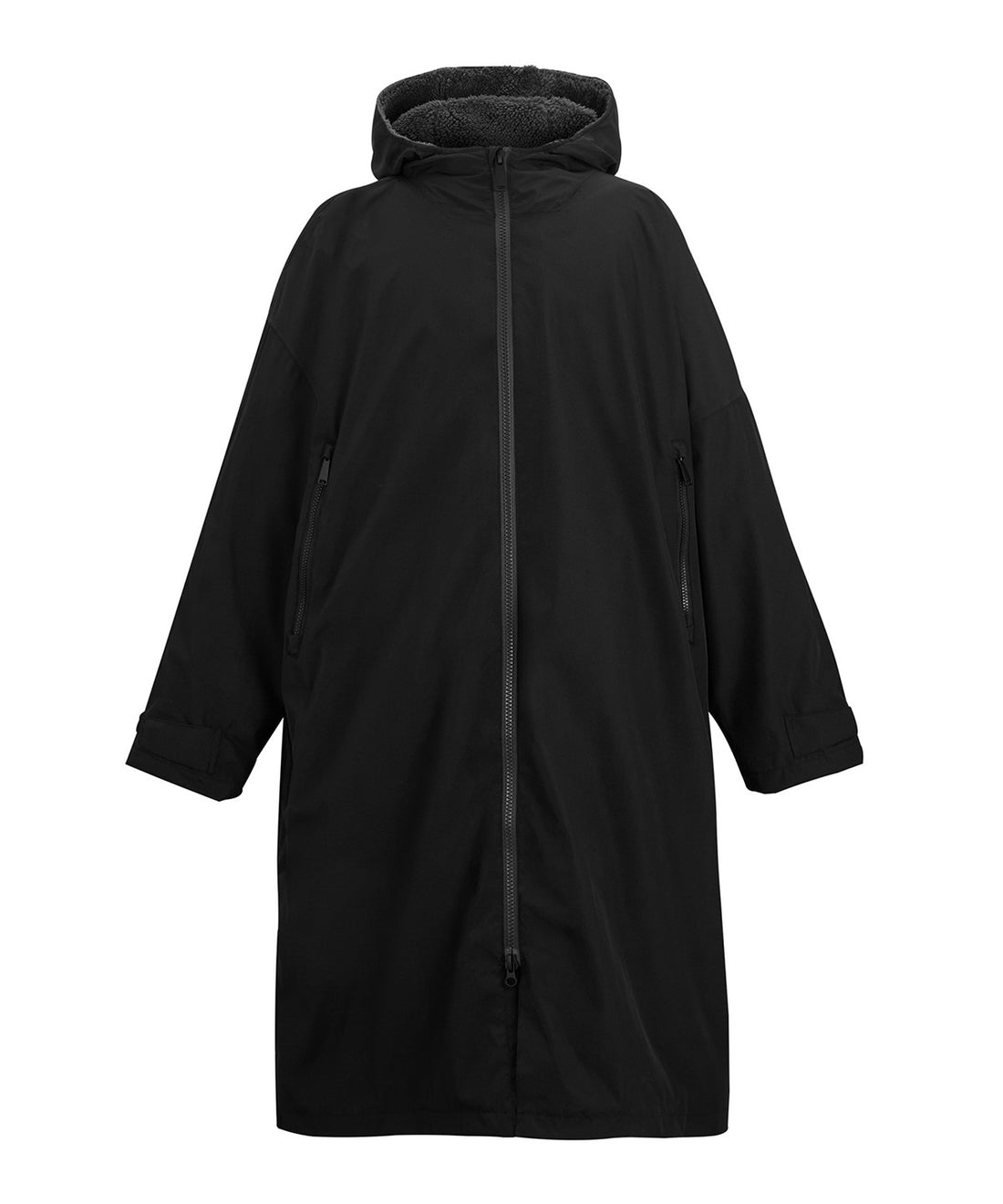 Pro changing robe - TRW606 - Black Slate Grey - Customisable Robes