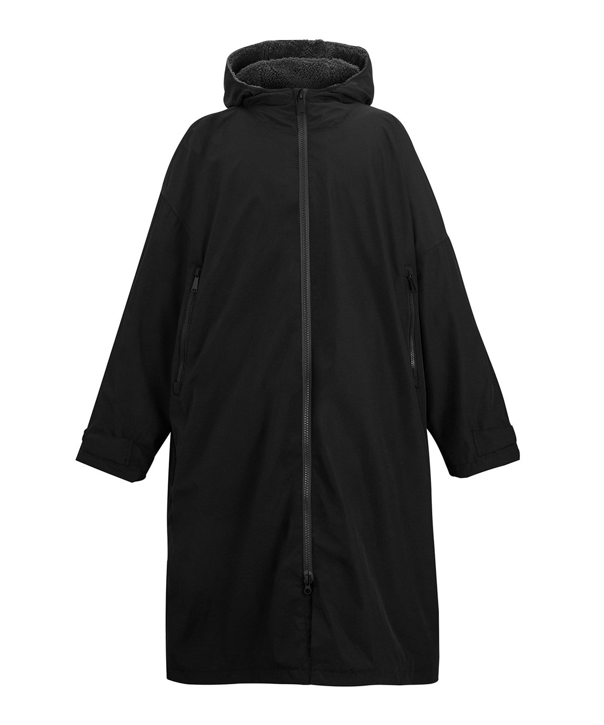 Pro changing robe - RG685 - Black Slate Grey - Customisable Robes