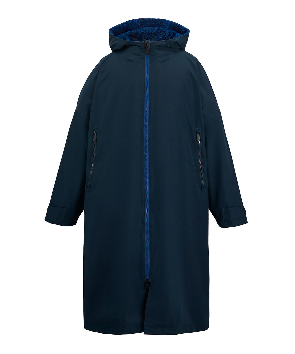 Pro changing robe - RG685 - Navy New Royal - Customisable Robes