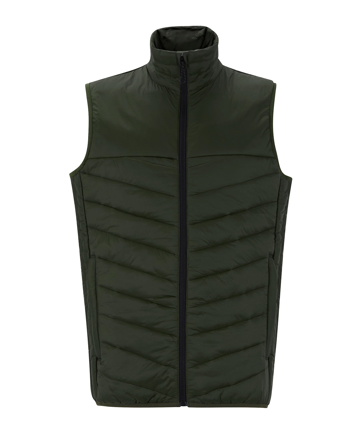 Loftlite baffle bodywarmer - RG694 - Dark Khaki Black - Customisable Gilets &amp; Body Warmers