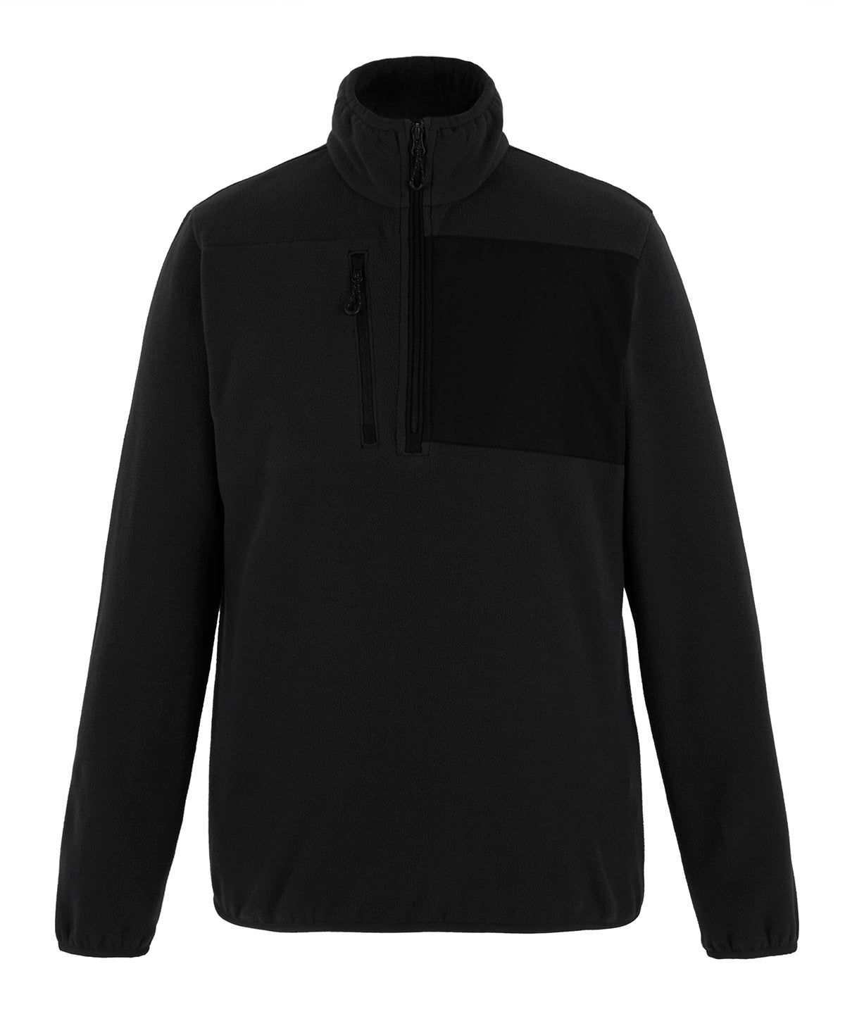 Active printable fleece overhead - RG741 - Black Black - Customisable Fleece