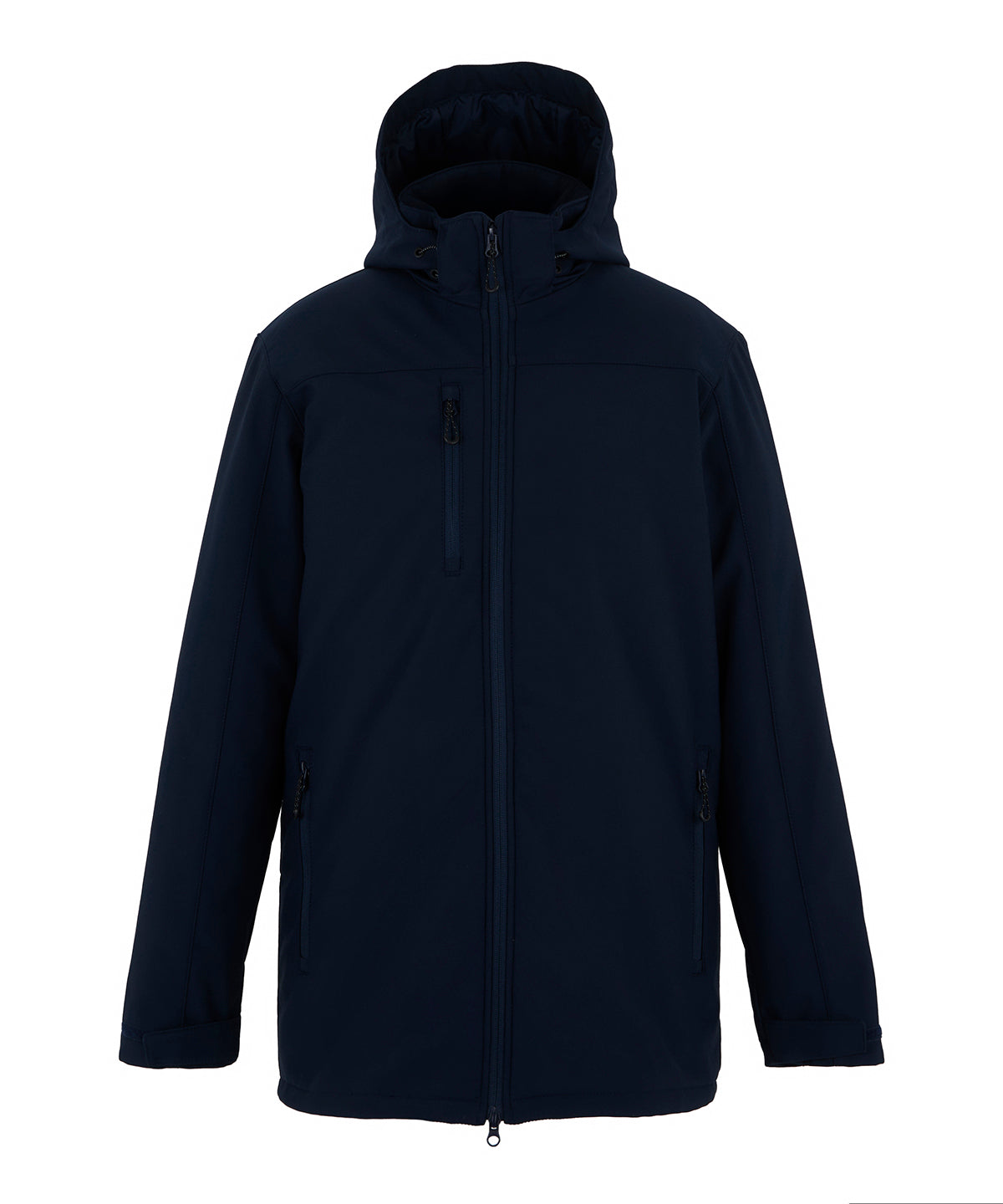 Blizzard softshell winter parka - RG742 - Navy - Customisable Softshells