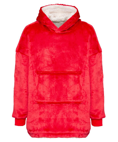 Ribbon The Kids oversized cosy reversible sherpa hoodie RI003 - - Customisable Hoodies
