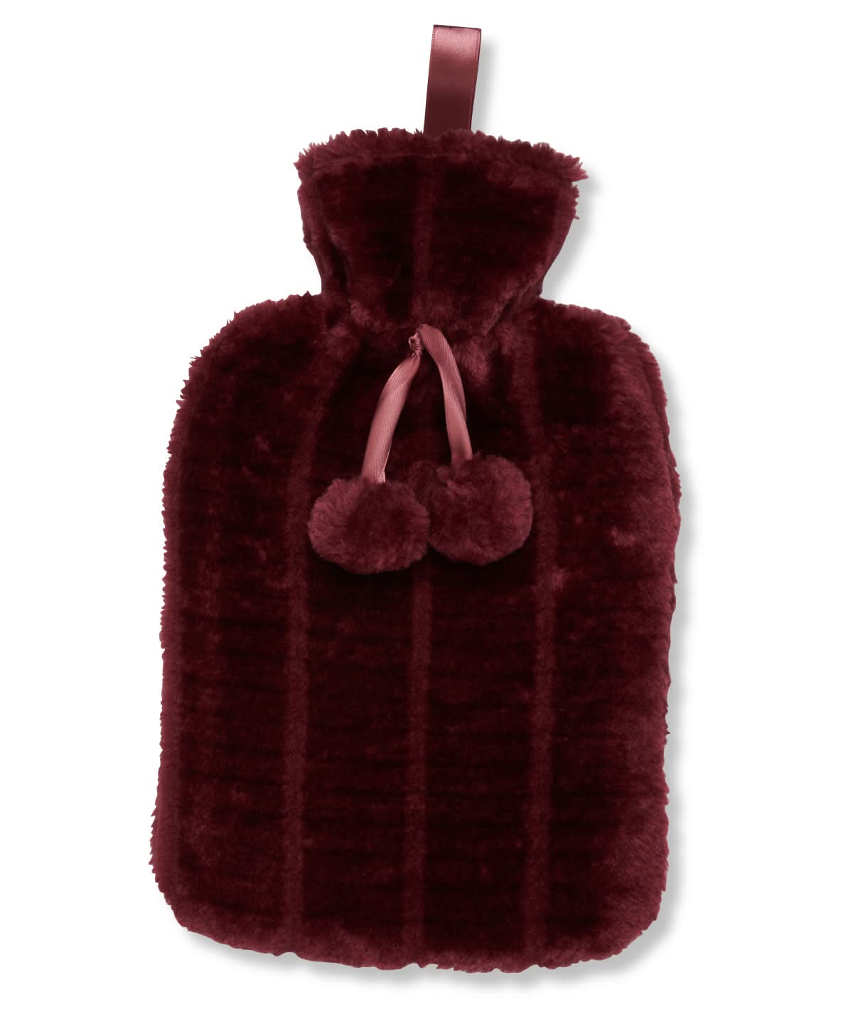 Ribbon Luxury classic faux fur hot water bottle and cover RI011 - - Customisable Hot Water Bottles &amp; Covers
