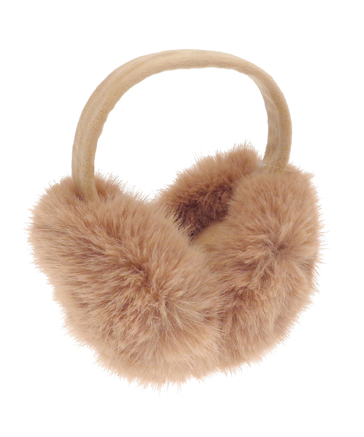 Luxury fur ear muffs - RI028 - Natural One size - Customisable Ear Muffs