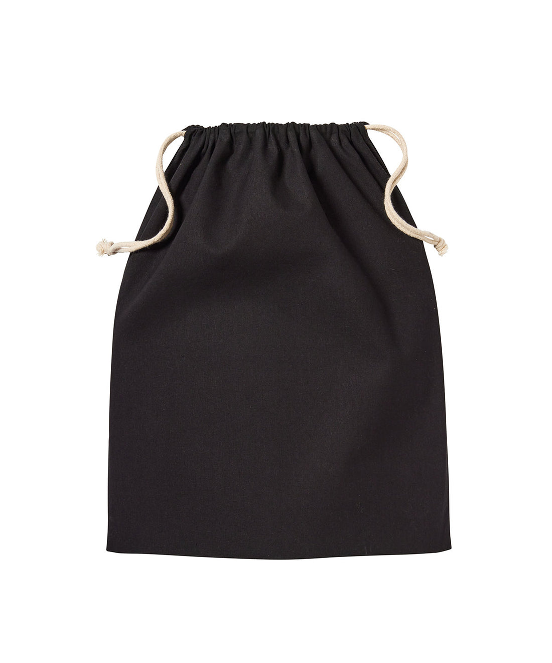Organic cotton stuff bag - RL070 - Black - Customisable Bags