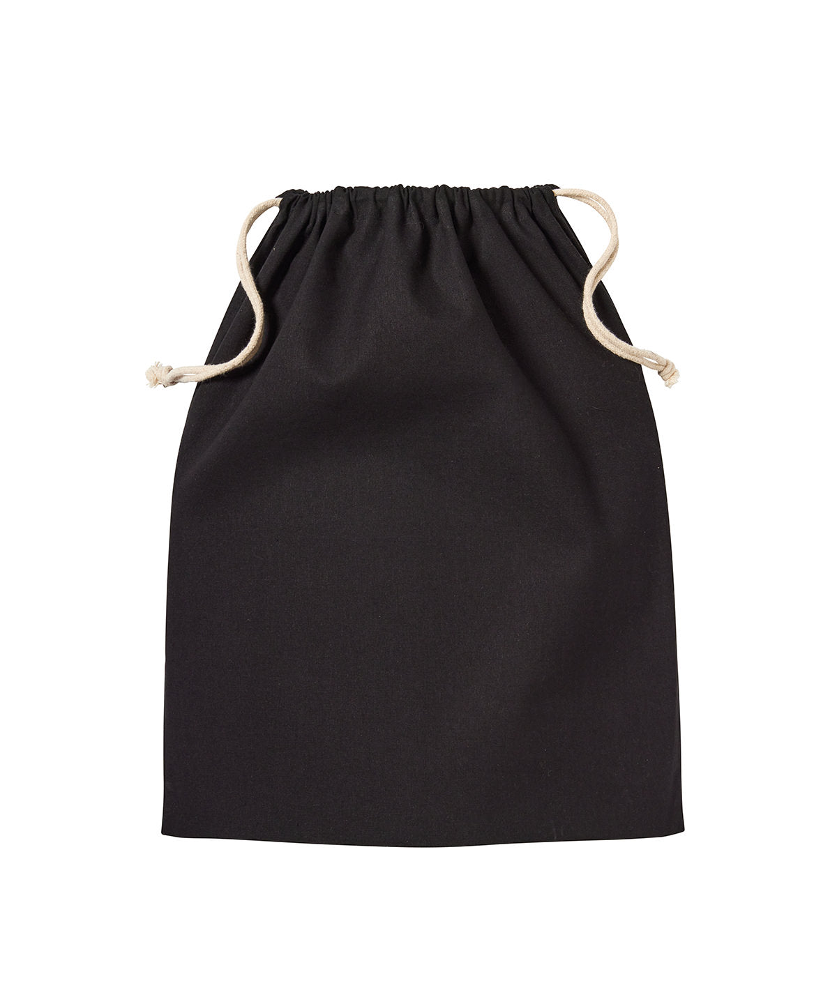 Organic cotton stuff bag - RL070 - Black - Customisable Bags