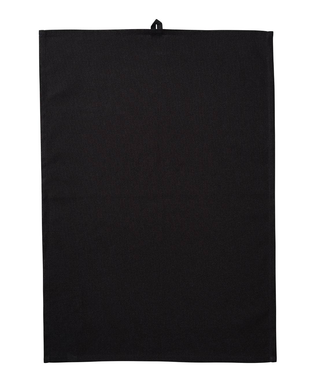 Organic cotton tea towel - RL095 - Black One size - Customisable Towels