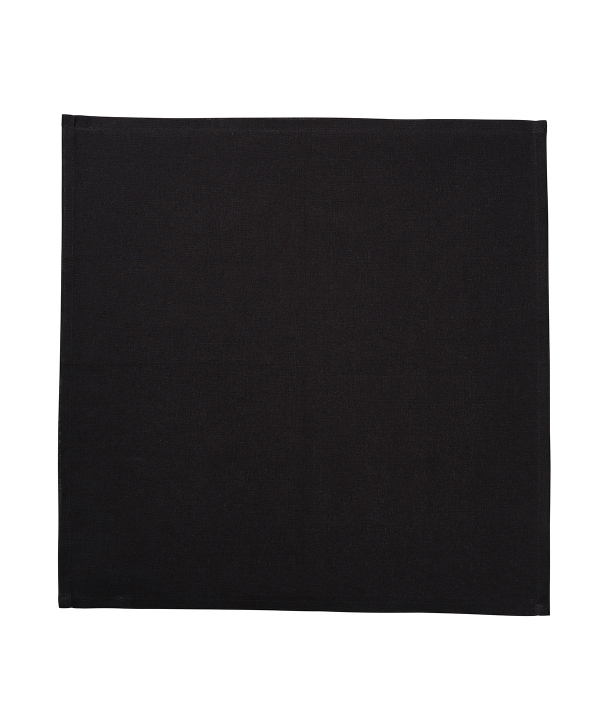 Organic cotton napkin - RL096 - Black One size - Customisable Towels