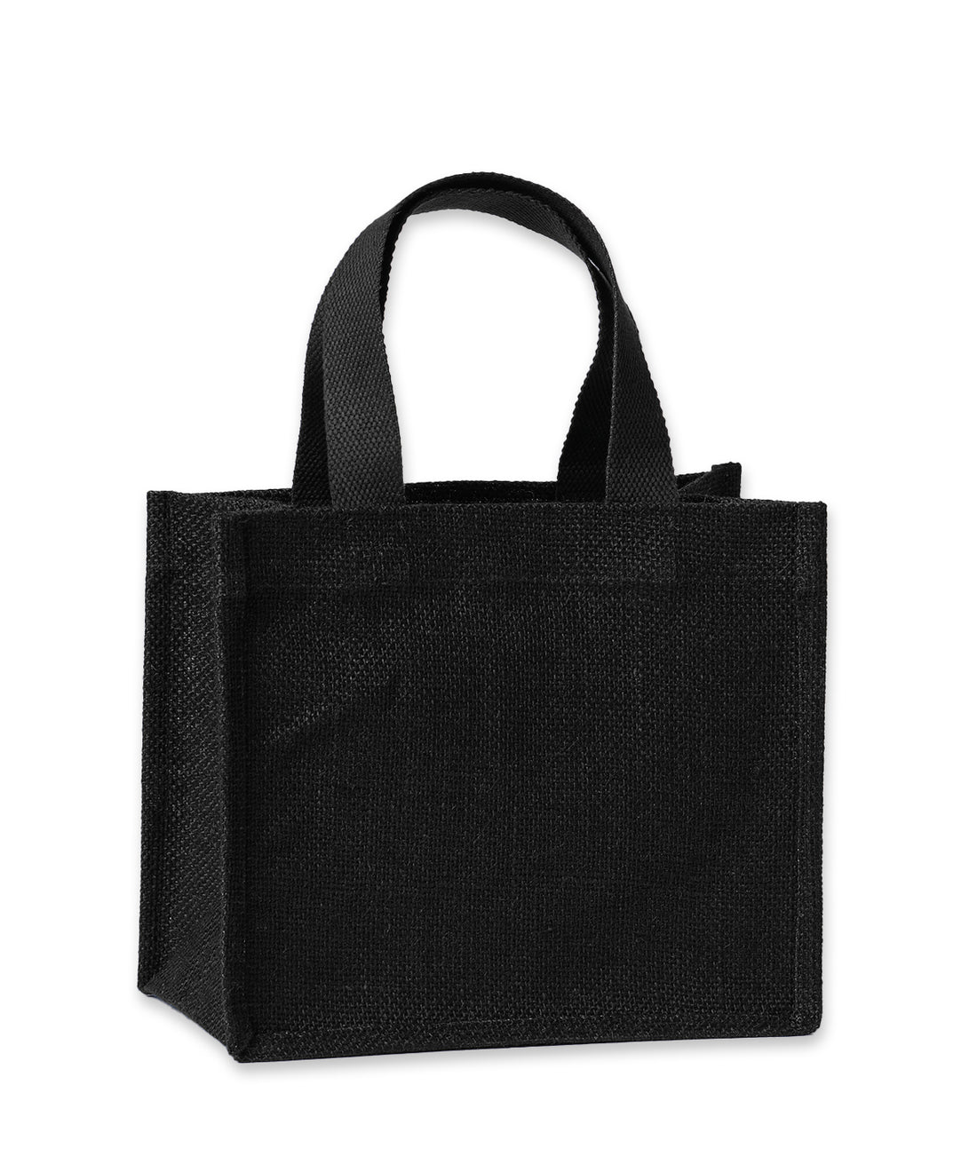 Jute shopper - RL200 - Black Black - Customisable Bags
