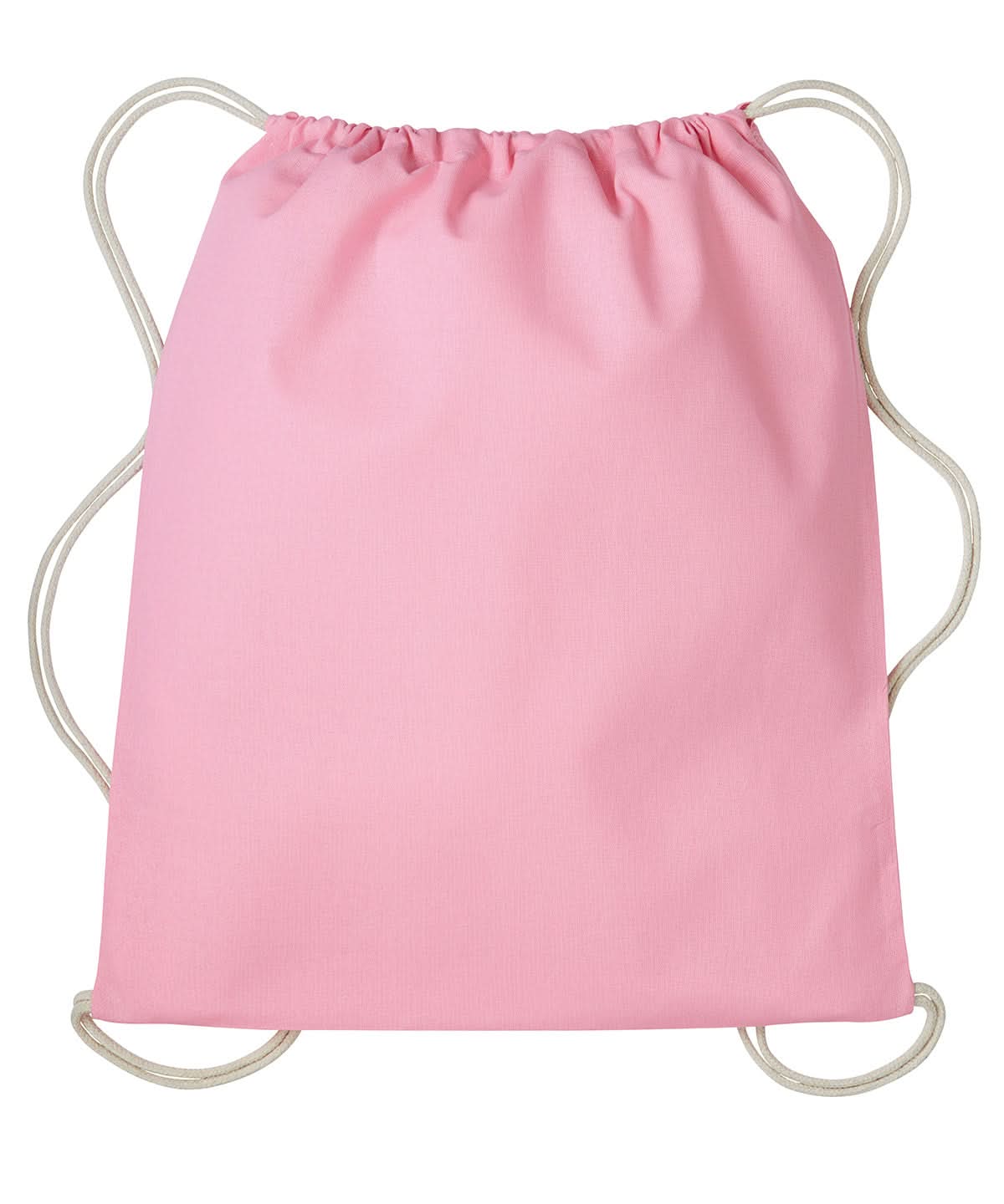 Nutshell Gymsac with cords RL300 - Light Pink Natural One size - Customisable Bags
