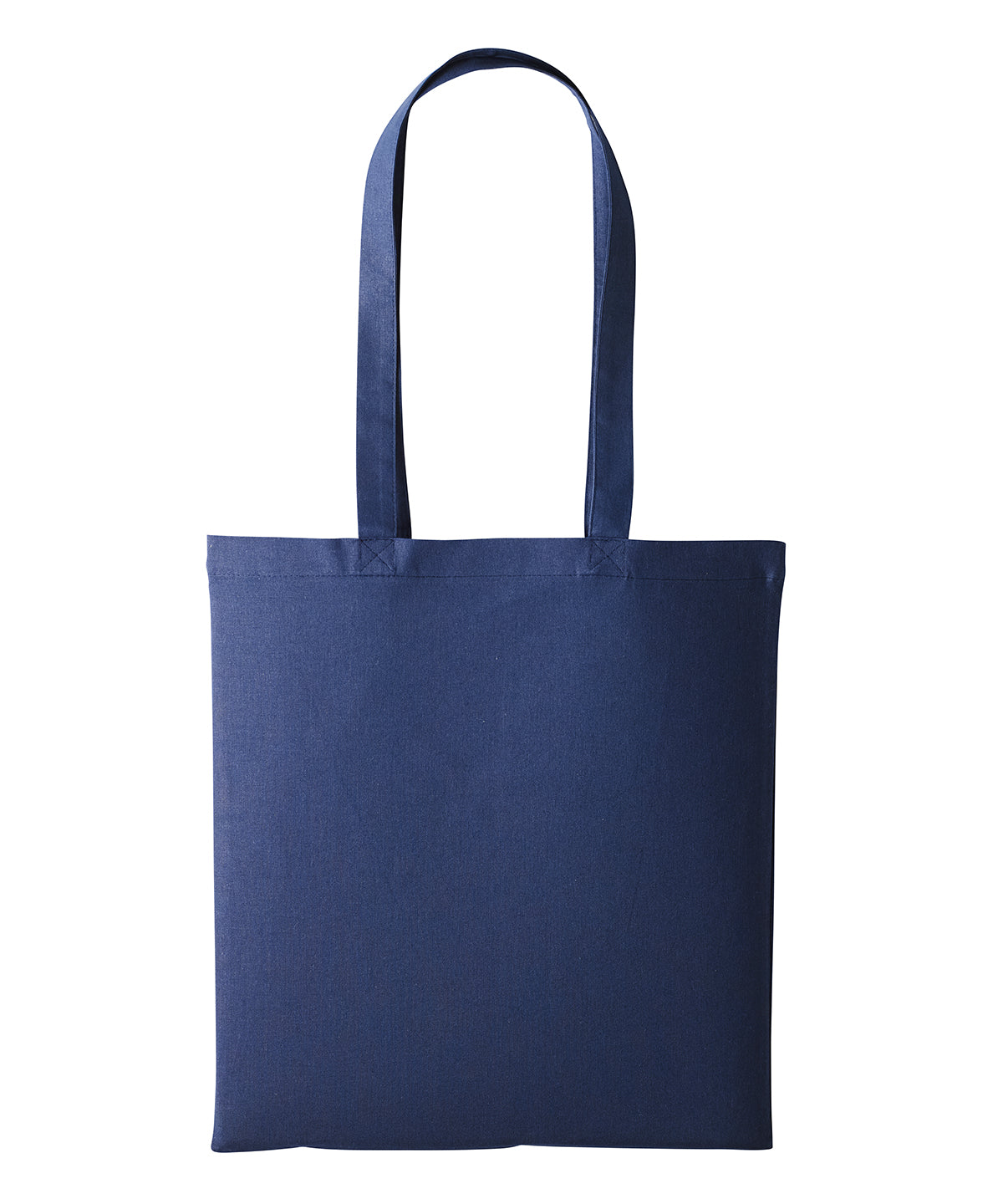 Recycled cotton shopper long handle - RL600 - Oxford Navy One size - Customisable Bags