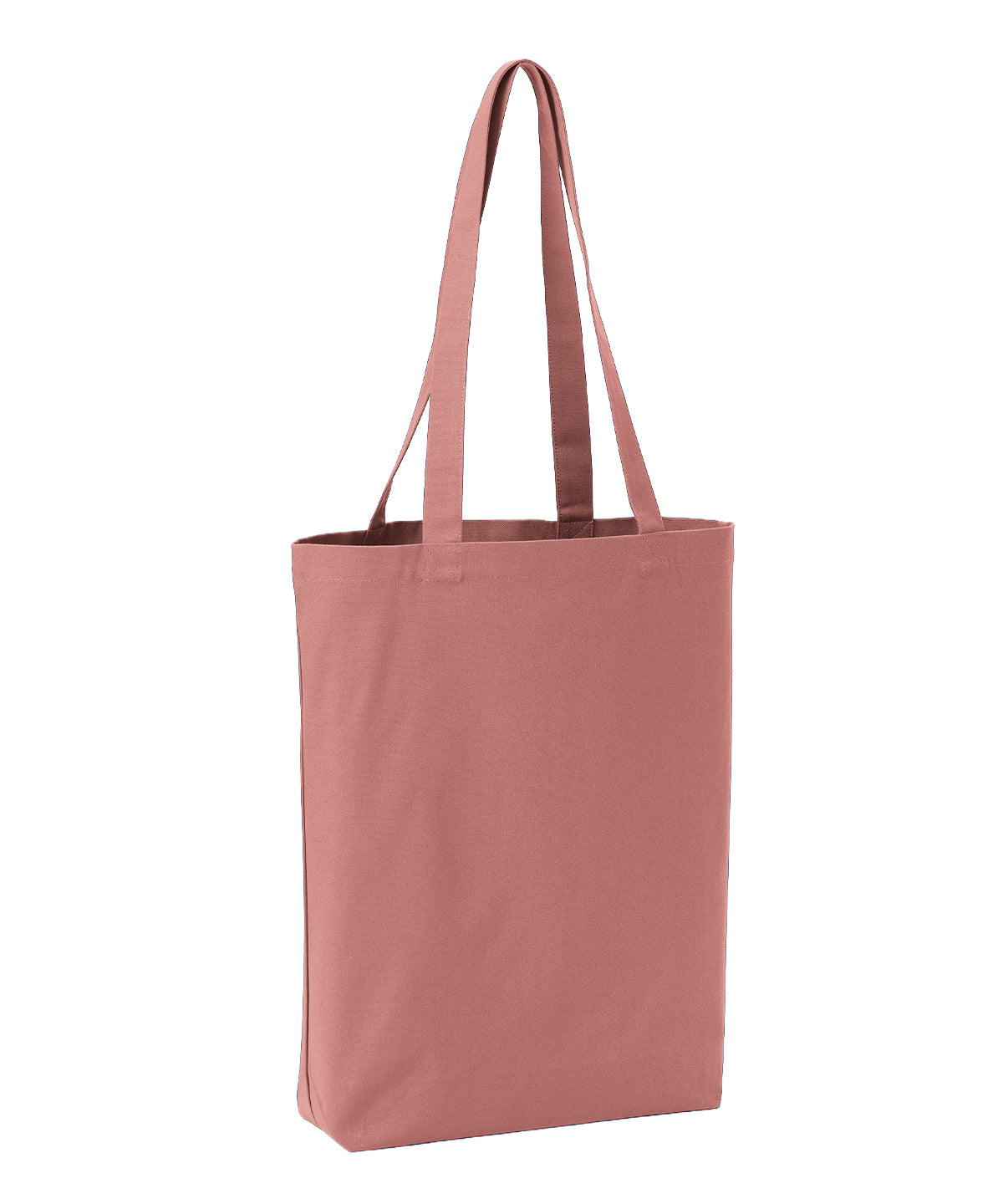 Recycled premium canvas flat base shopper - RL660 - Rose One size - Customisable Bags
