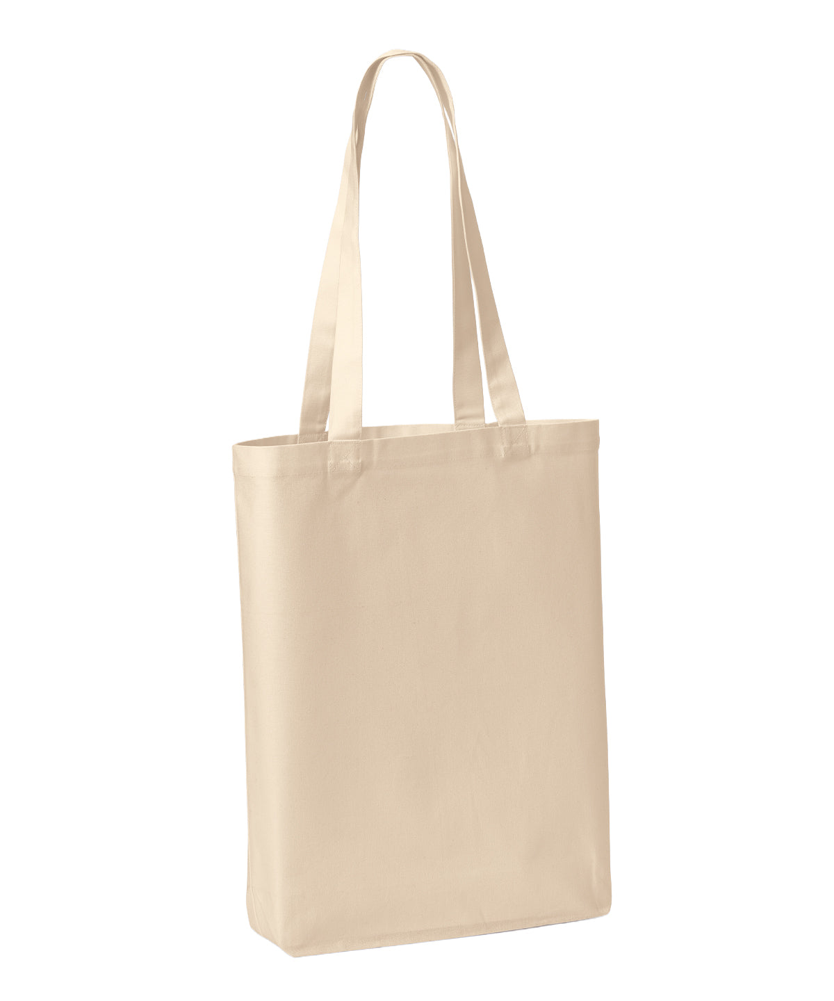 Recycled premium canvas flat base shopper - RL660 - Sand One size - Customisable Bags