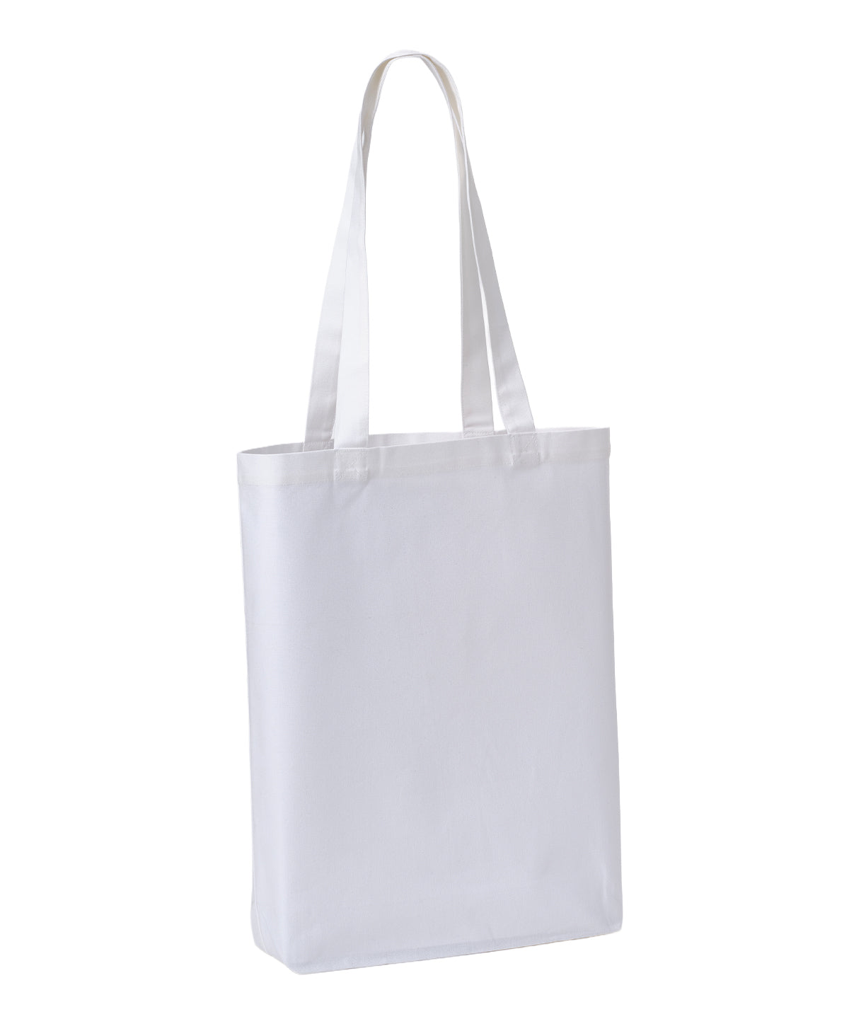 Recycled premium canvas flat base shopper - RL660 - White One size - Customisable Bags