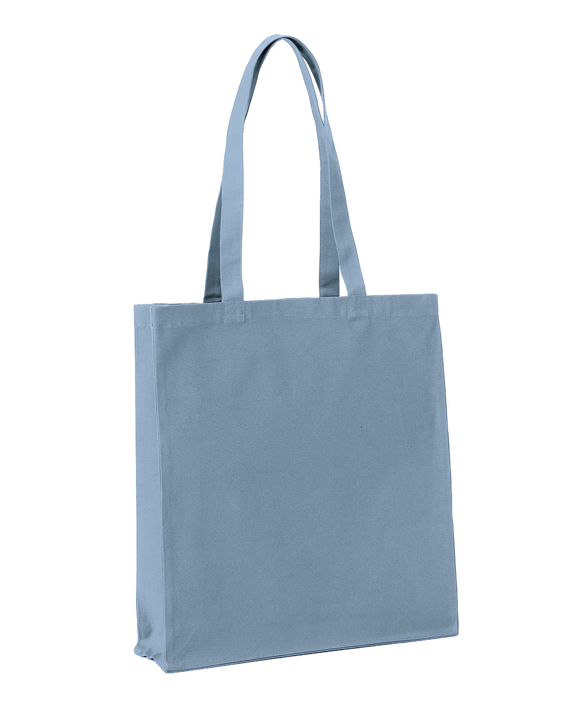 Recycled premium canvas spacious shopper - RL670 - Blue Haze One size - Customisable Bags