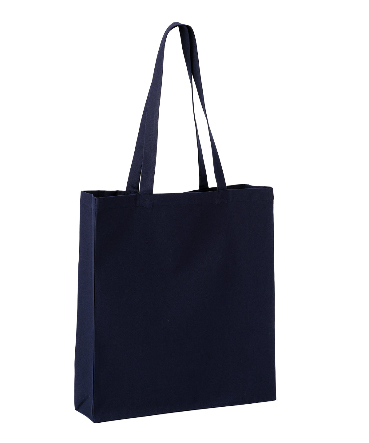Recycled premium canvas spacious shopper - RL670 - French Dark Navy One size - Customisable Bags