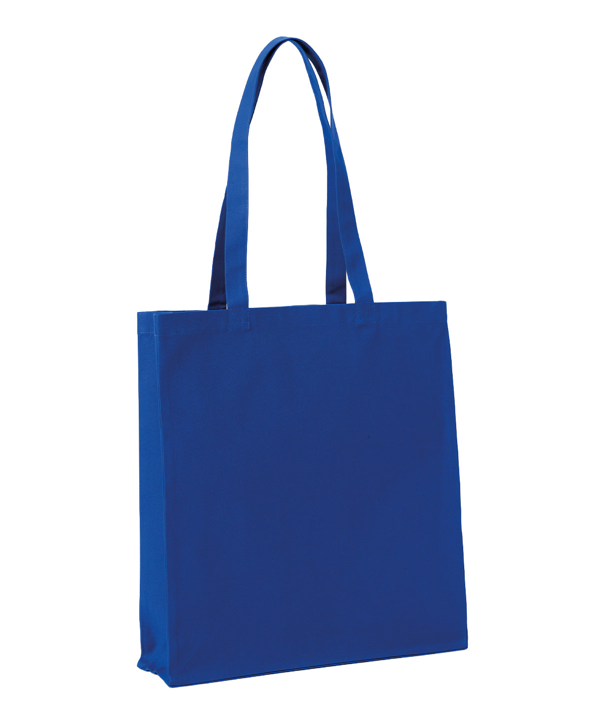 Recycled premium canvas spacious shopper - RL670 - Royal One size - Customisable Bags