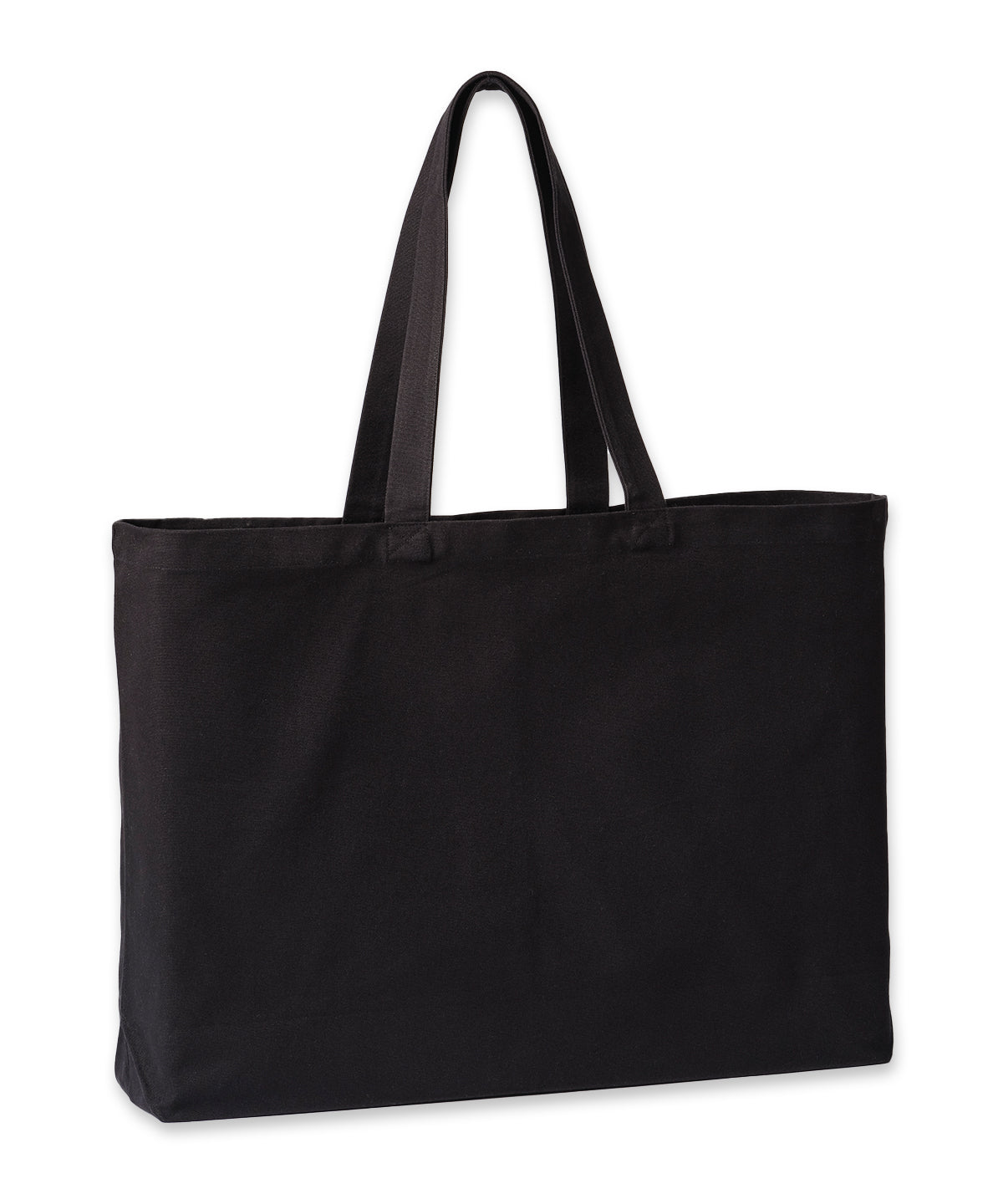 Billie recycled luxe maxi tote - RL690 - Black One size - Customisable Bags