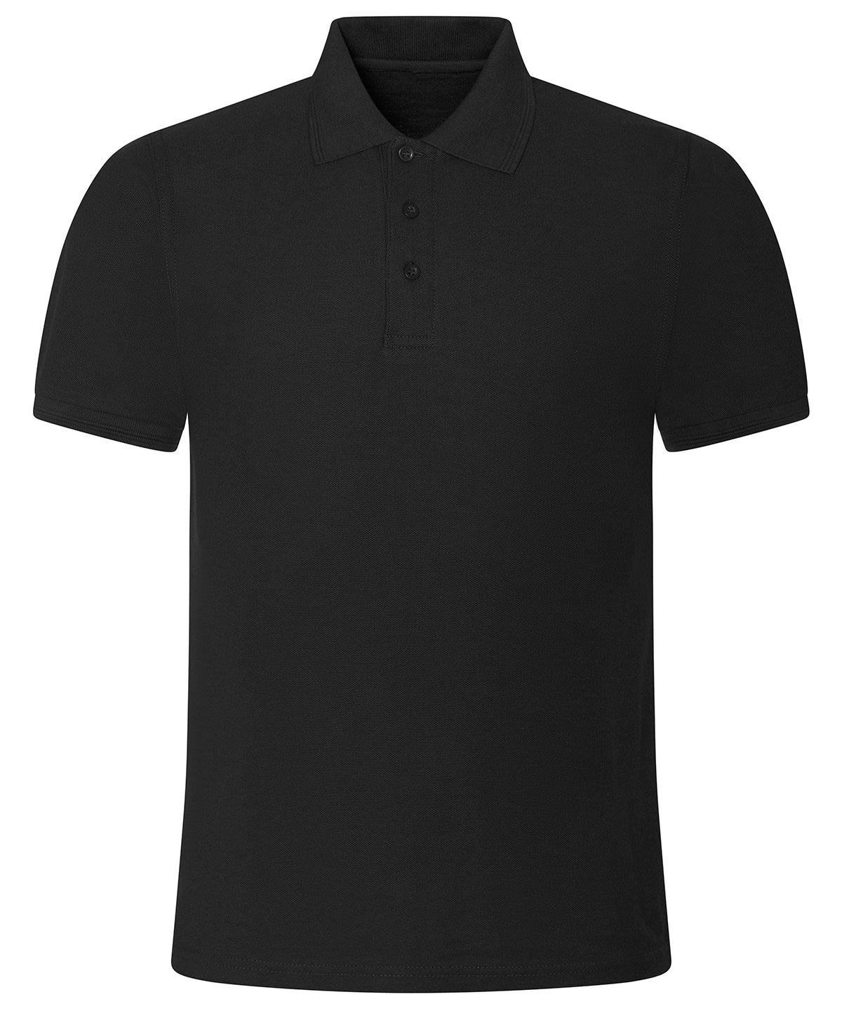 Pro premium polo - RX110 - Black - Customisable Polo Shirts