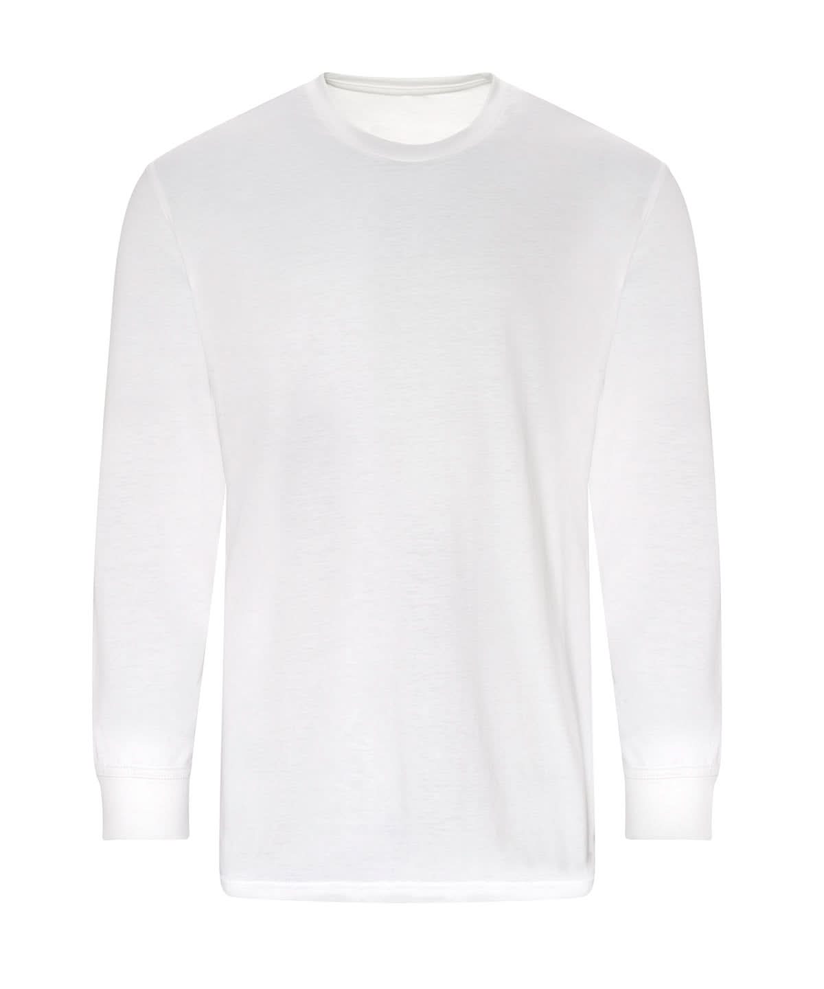 ProRTX Pro long sleeve t shirt RX152 - White - Customisable T-Shirt