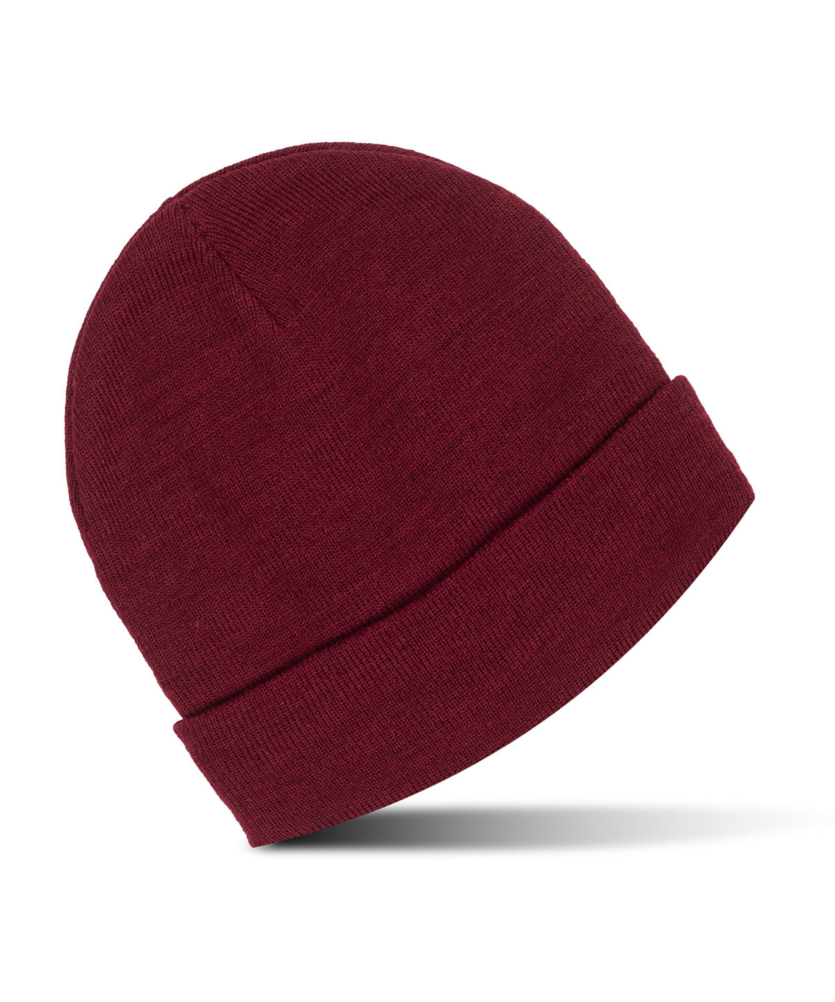 Pro cuffed beanie - RX290 - Burgundy One size - Customisable Beanies