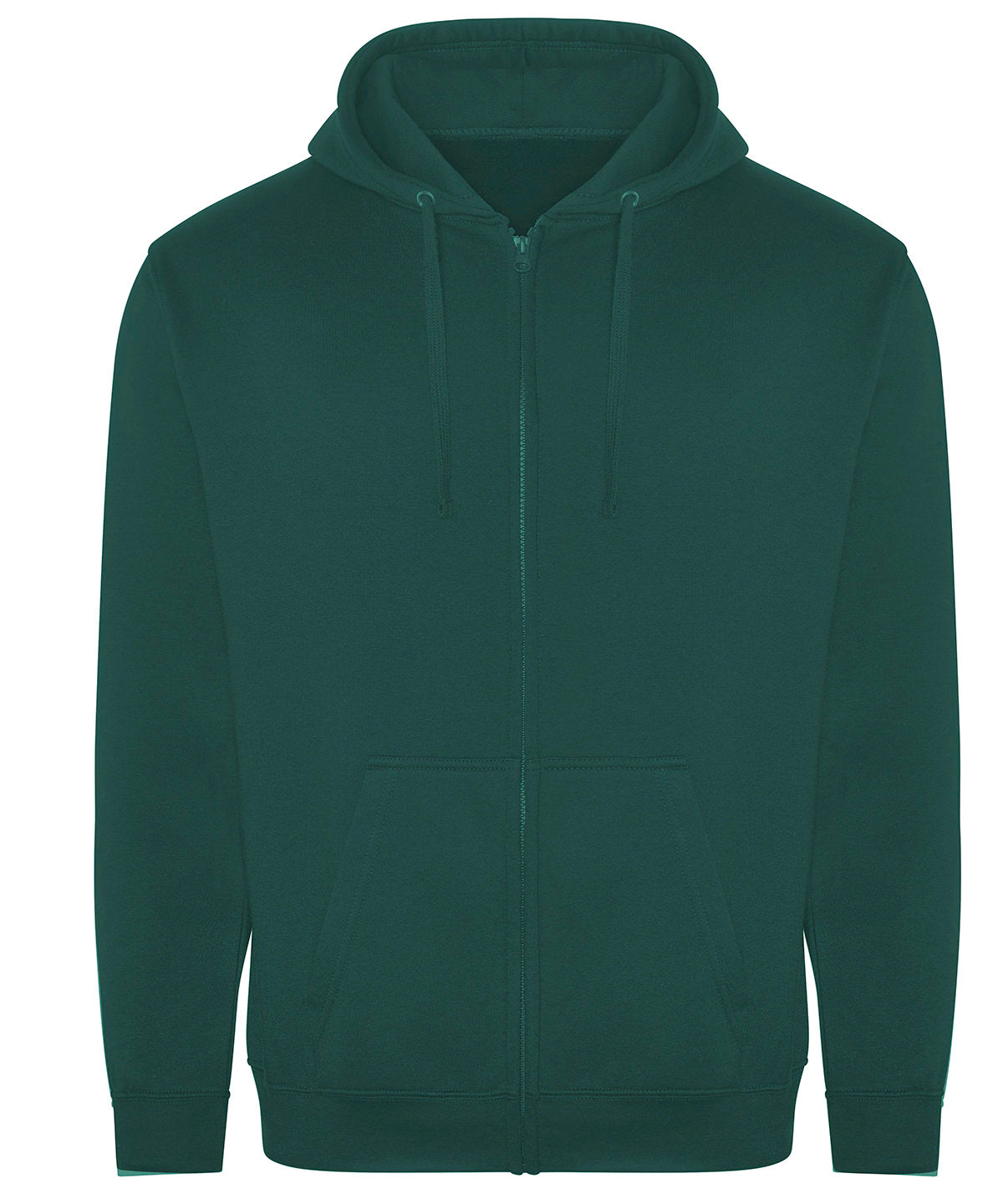 Pro zip hoodie - RX351 - Bottle Green XS - Customisable Hoodies