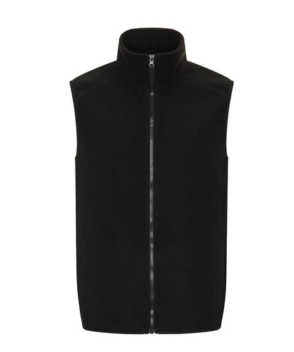 ProRTX Pro fleece gilet RX405 - Black - Customisable Bodywarmers