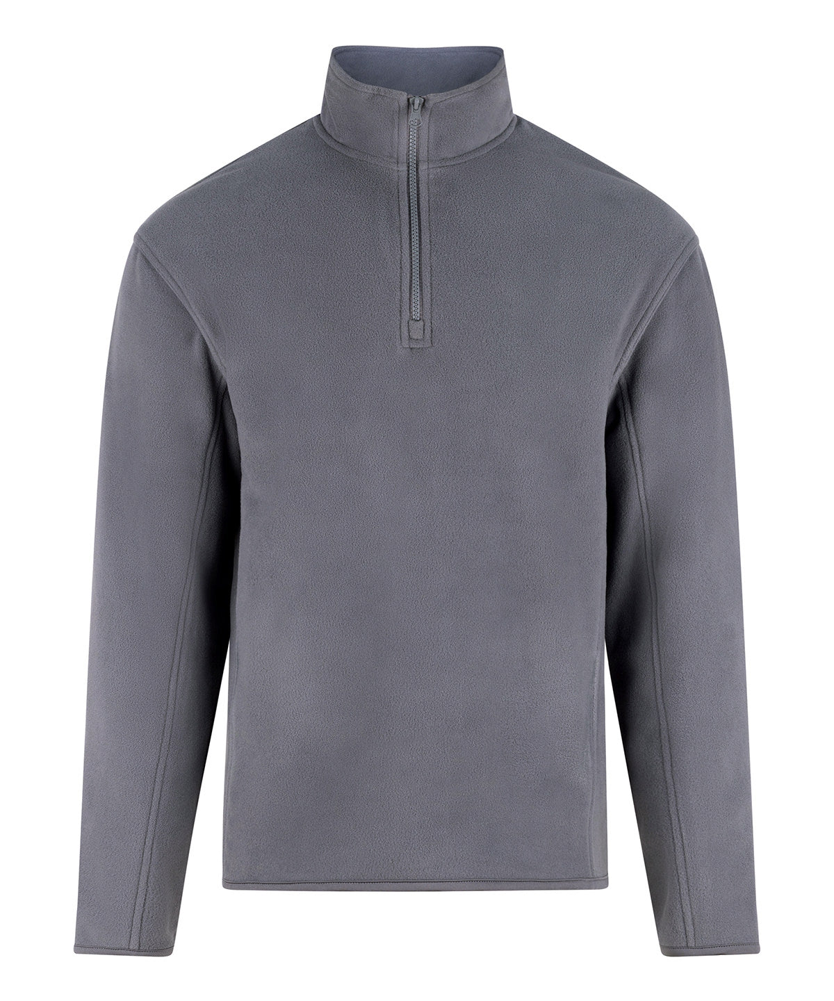 Pro 1/4-zip microfleece - RX415 - Solid Grey - Customisable Fleece