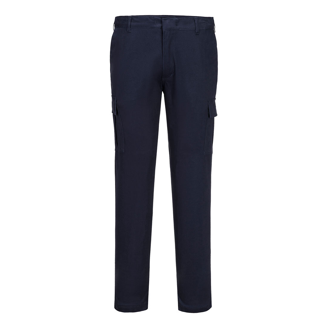 Stretch Slim Fit Combat Trousers - S231 - Navy - Customisable Work Trousers