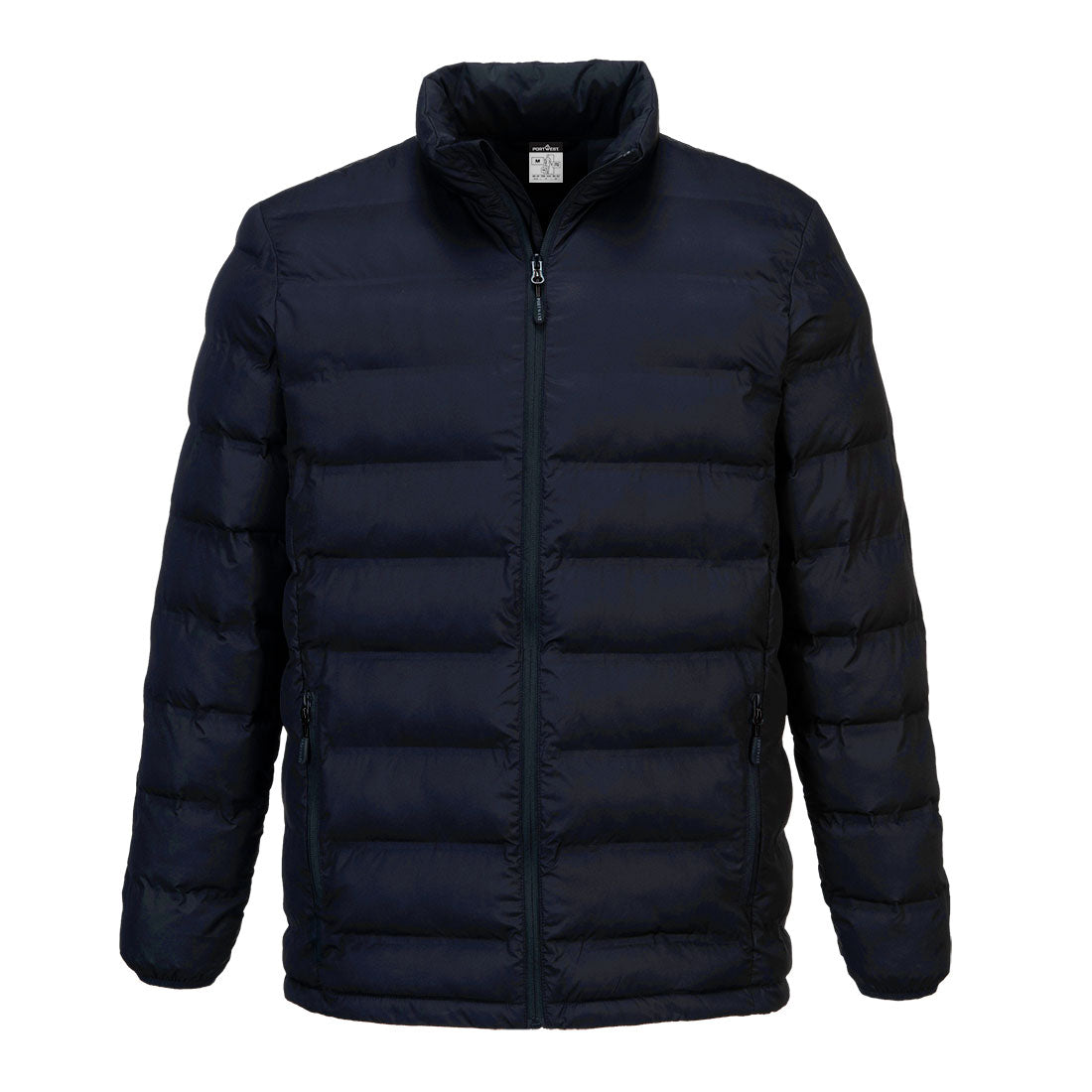 Ultrasonic Heated Tunnel Jacket - S547 - Navy - Customisable Insulated Jackets