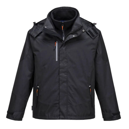 Radial 3 In 1 Jacket S553 - Black - Customisable Multi-Way Jackets