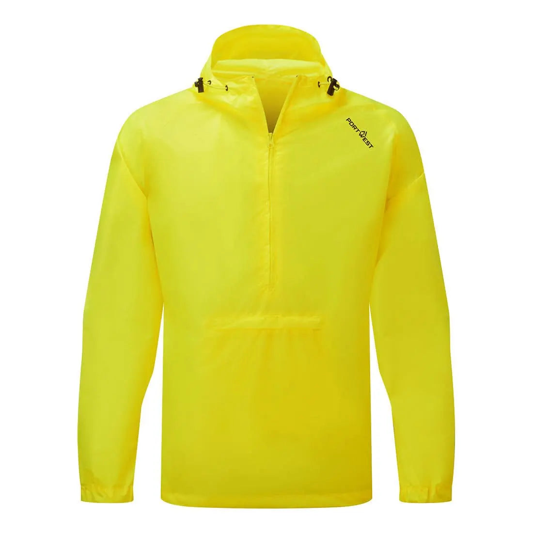 Packable Overhead Rain Jacket S603 - Yellow - Customisable Rain Jackets