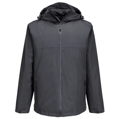 Professional Rain Jacket S610 - Metal Grey - Customisable Rain Jackets