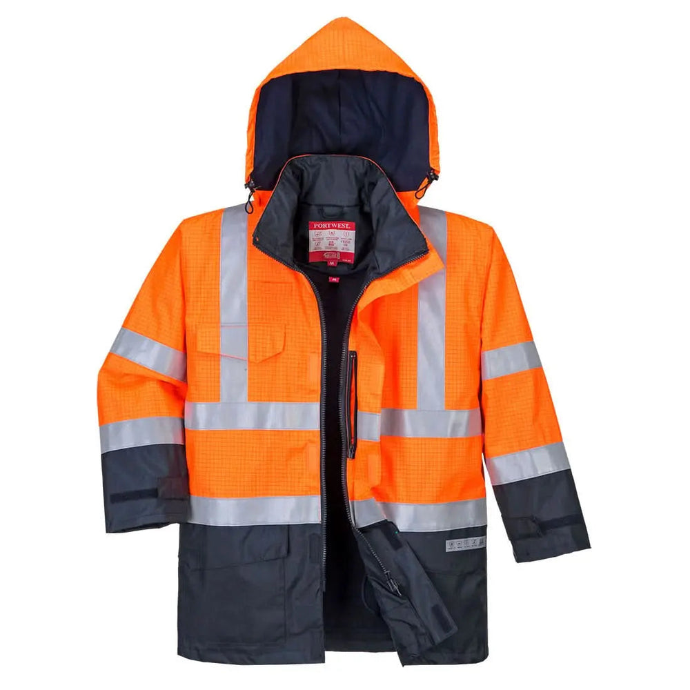 Bizflame Rain Hi Vis Constrast Fr Jacket - S779