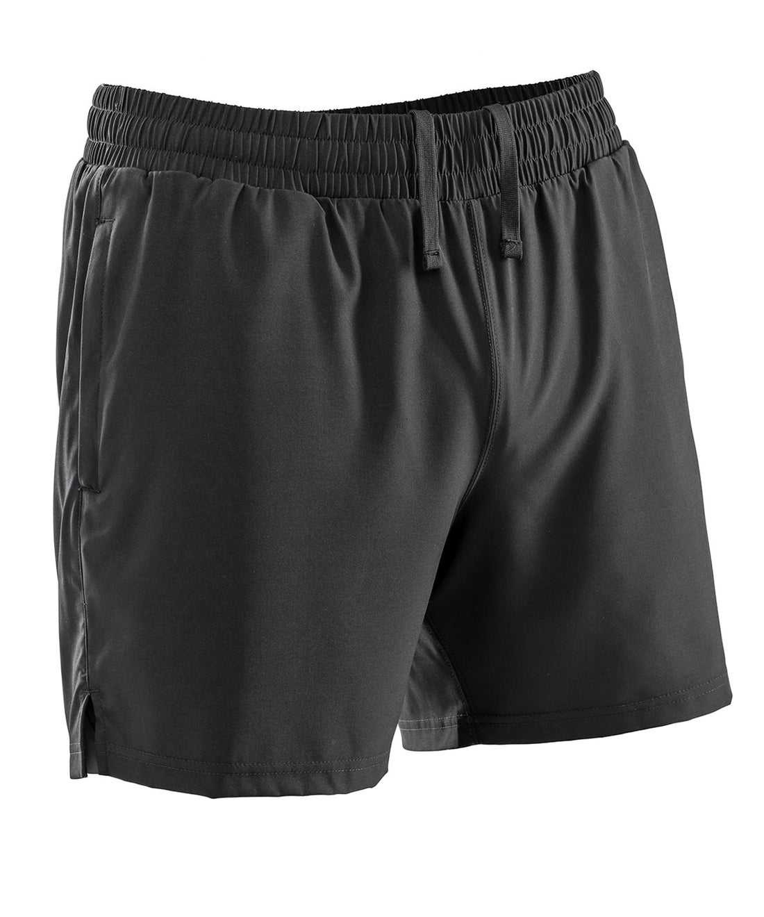 Spiro recycled men’s shorts - S780M - Black - Customisable Shorts