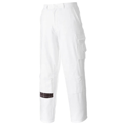 Painters Trousers S817 - White Tall - Customisable Work Trousers