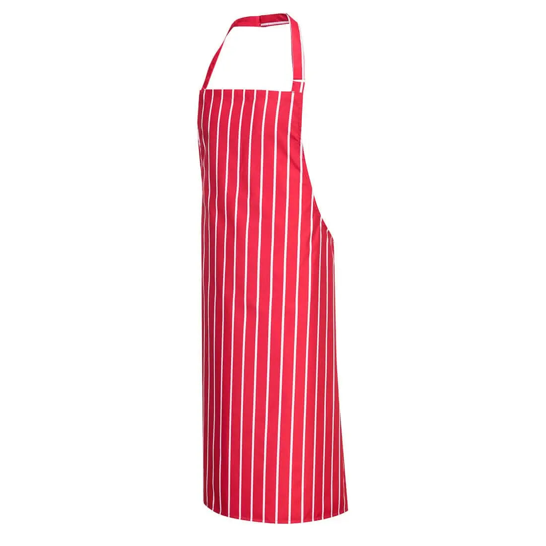 Waterproof Bib Apron S849 - Red - Customisable Food Industry Accessories