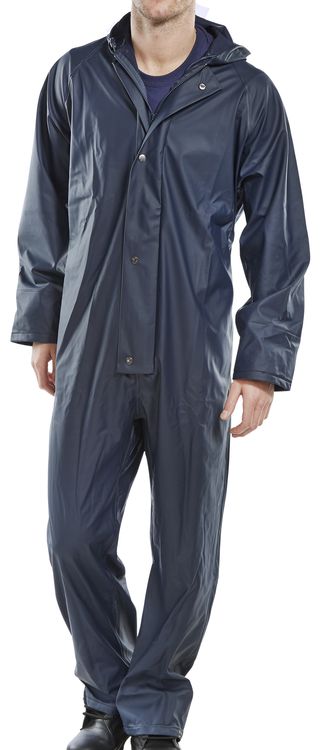 Beeswift Super Coverall Sbdc - Navy Blue - Customisable Coveralls
