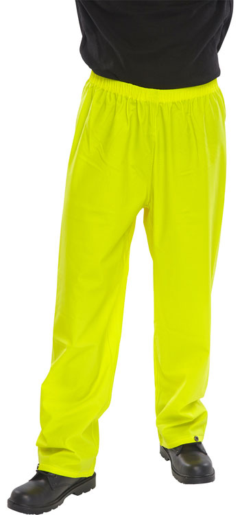 Beeswift Super Pu Trousers Sbdt - Saturn Yellow - Customisable Trousers