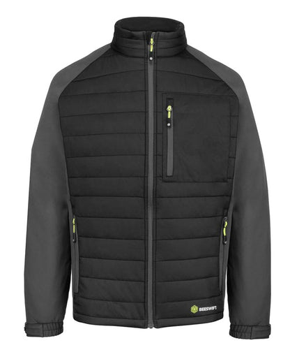 Flex Beeswift Flex Workwear Padded Jacket Sfpjblgy - - Customisable Jacket
