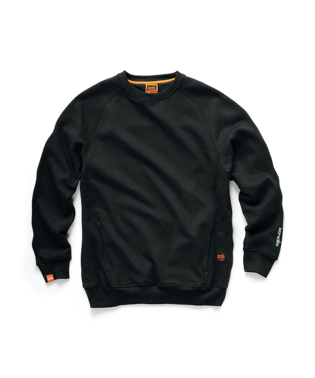 Scruffs Eco Worker sweatshirt SH002 - Black - Customisable Sweatshirts